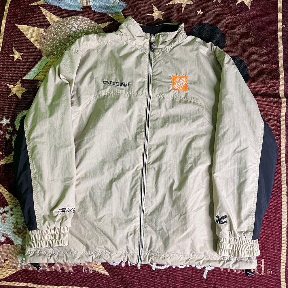 NASCAR Tony Stewart Home Depot Puffer Jacket.